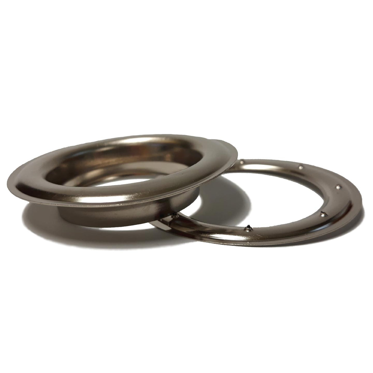 #12 Grommets with Washers 1-1/2 inch Nickel (100 Pack) #12 Grommets with Washers 1-1/2 inch Nickel (100 Pack)