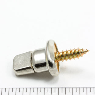 Common Sense Turn Button Screw Stud 91-XX-783157-1A Nickel-Plated Brass 5/8 inch 100 pack