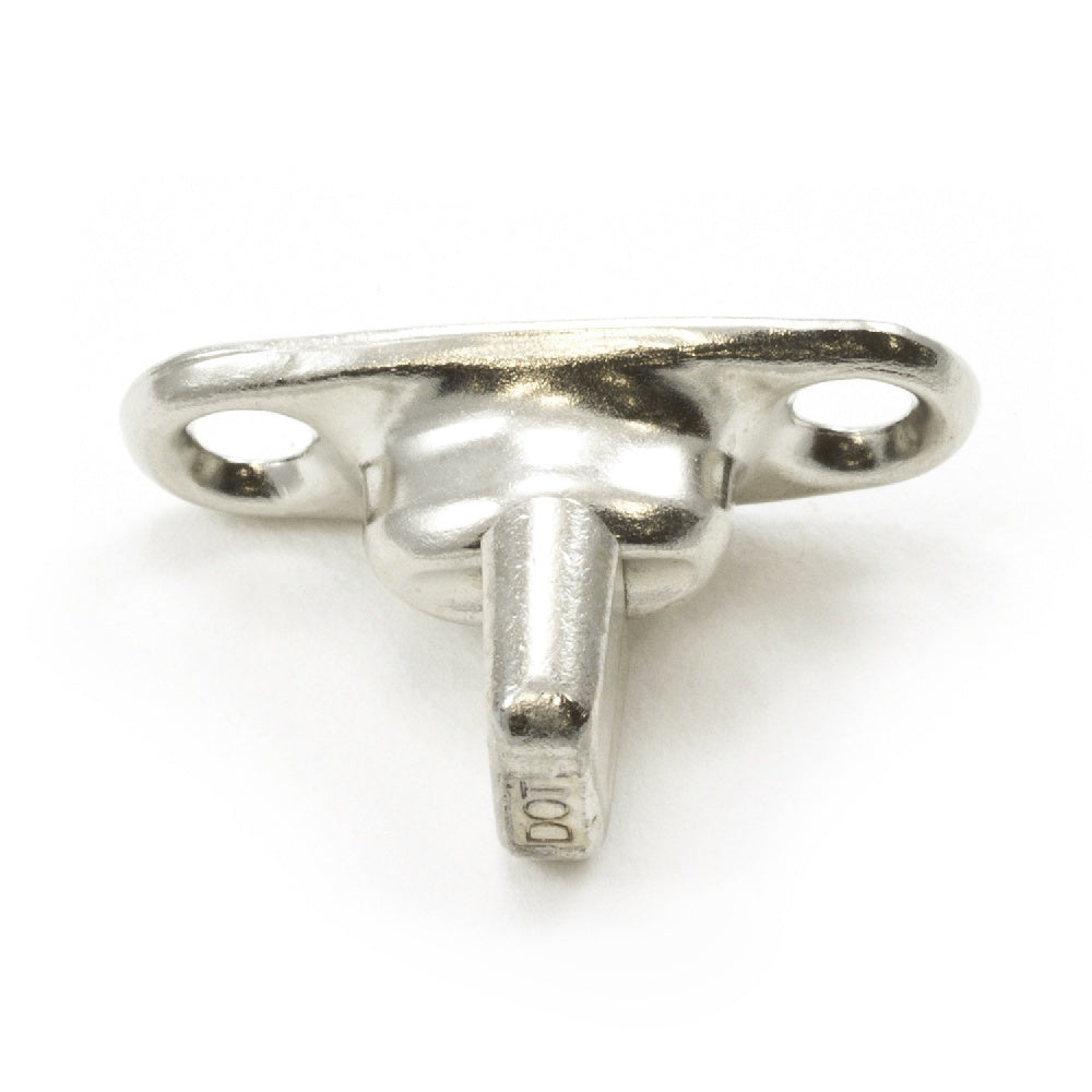 Common Sense Turn Button w/Two Screw Holes 91-XB-78322-2A Nickel-Plated Brass 1000 pack