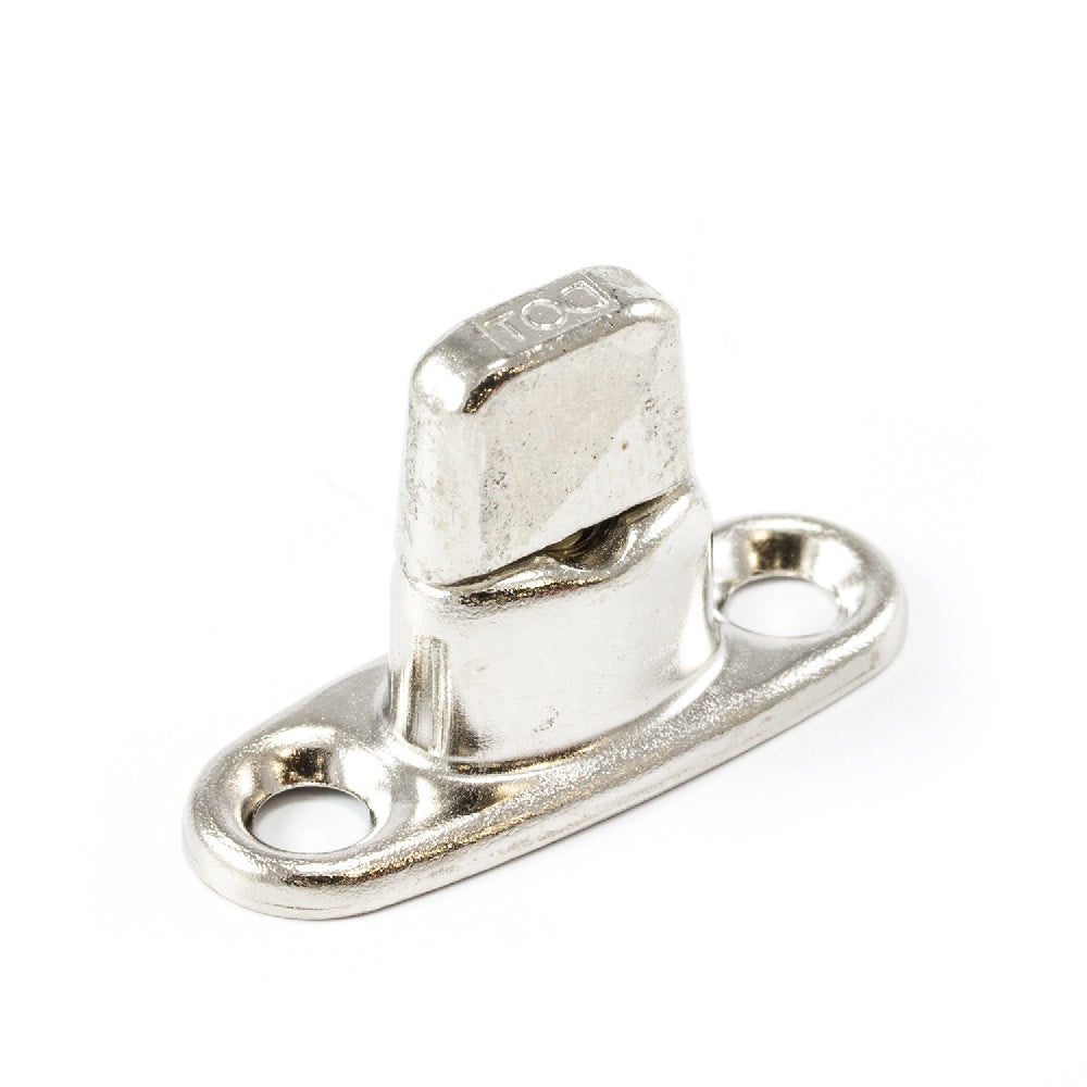 Common Sense Turn Button Double Height Two Screw Holes 91-XB-78323-2A Nickel Plated Brass 1000 pack Common Sense Turn Button Double Height Two Screw Holes 91-XB-78323-2A Nickel Plated Brass 1000 pack