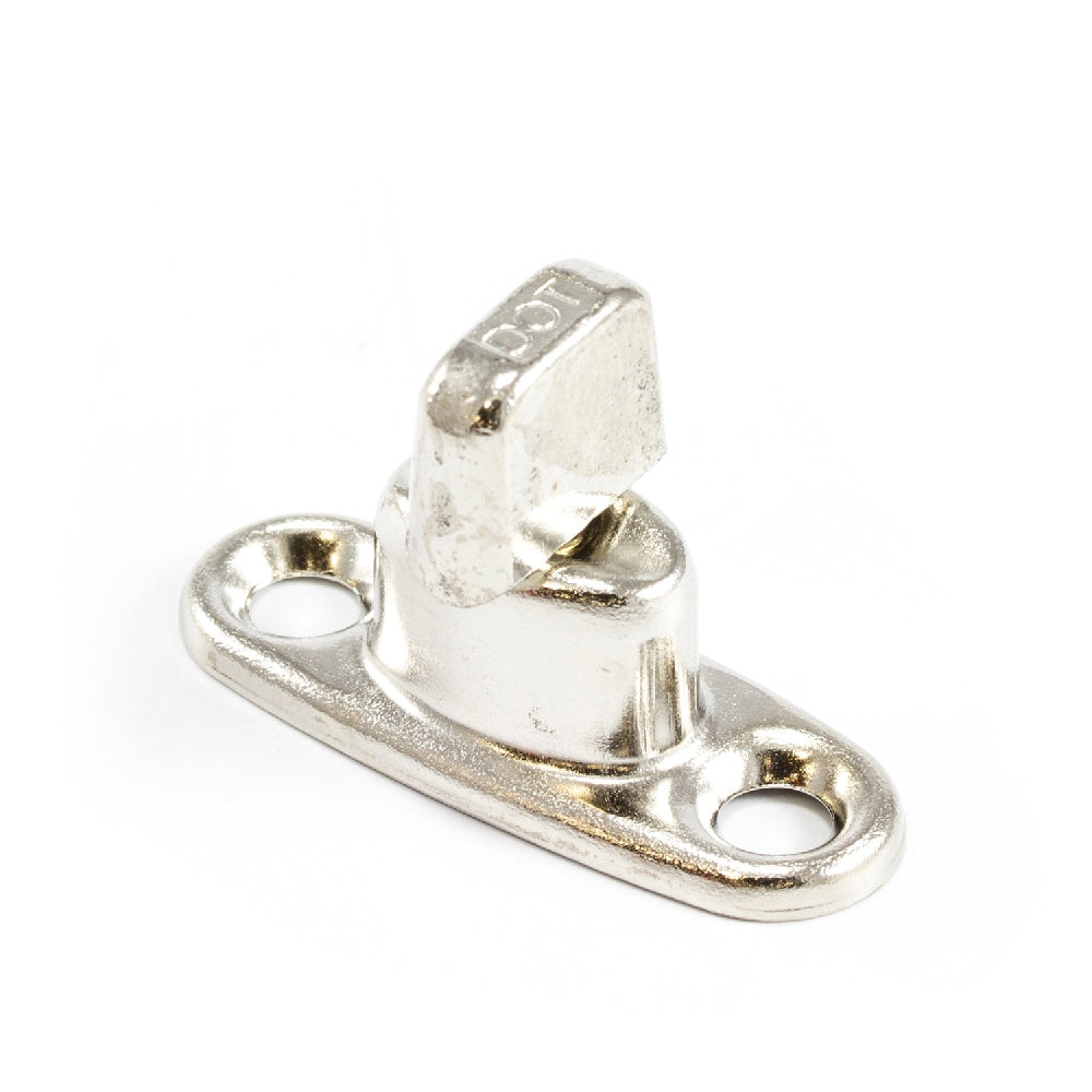 Common Sense Turn Button Double Height Two Screw Holes 91-XB-78323-2A Nickel Plated Brass 1000 pack Common Sense Turn Button Double Height Two Screw Holes 91-XB-78323-2A Nickel Plated Brass 1000 pack