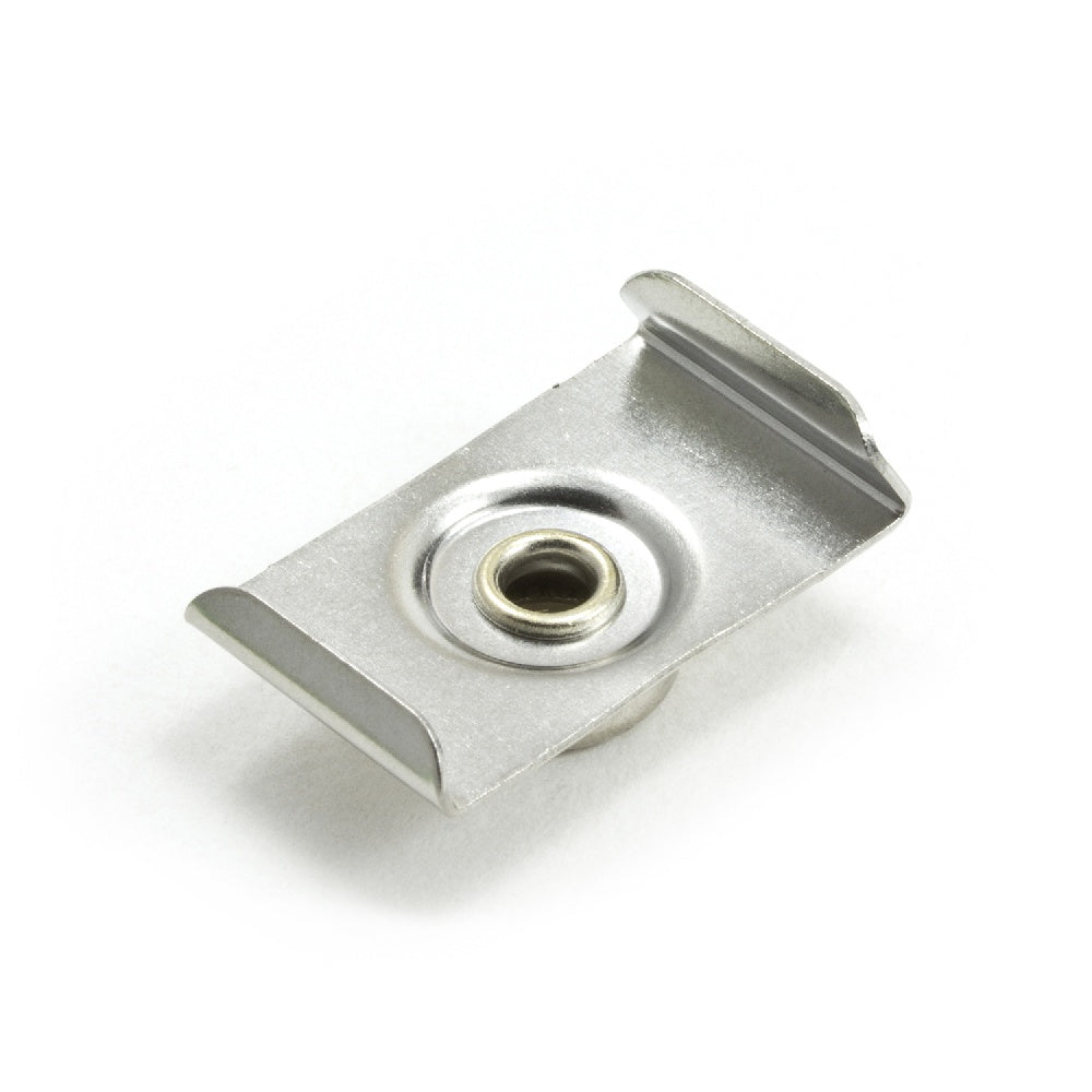 DOT Durable Windshield Clip 93-XX-10391-1A Nickel-Plated Brass Stud / Stainless Steel Clip 7/8 inch 100 pack DOT Durable Windshield Clip 93-XX-10391-1A Nickel-Plated Brass Stud / Stainless Steel Clip 7/8 inch 100 pack