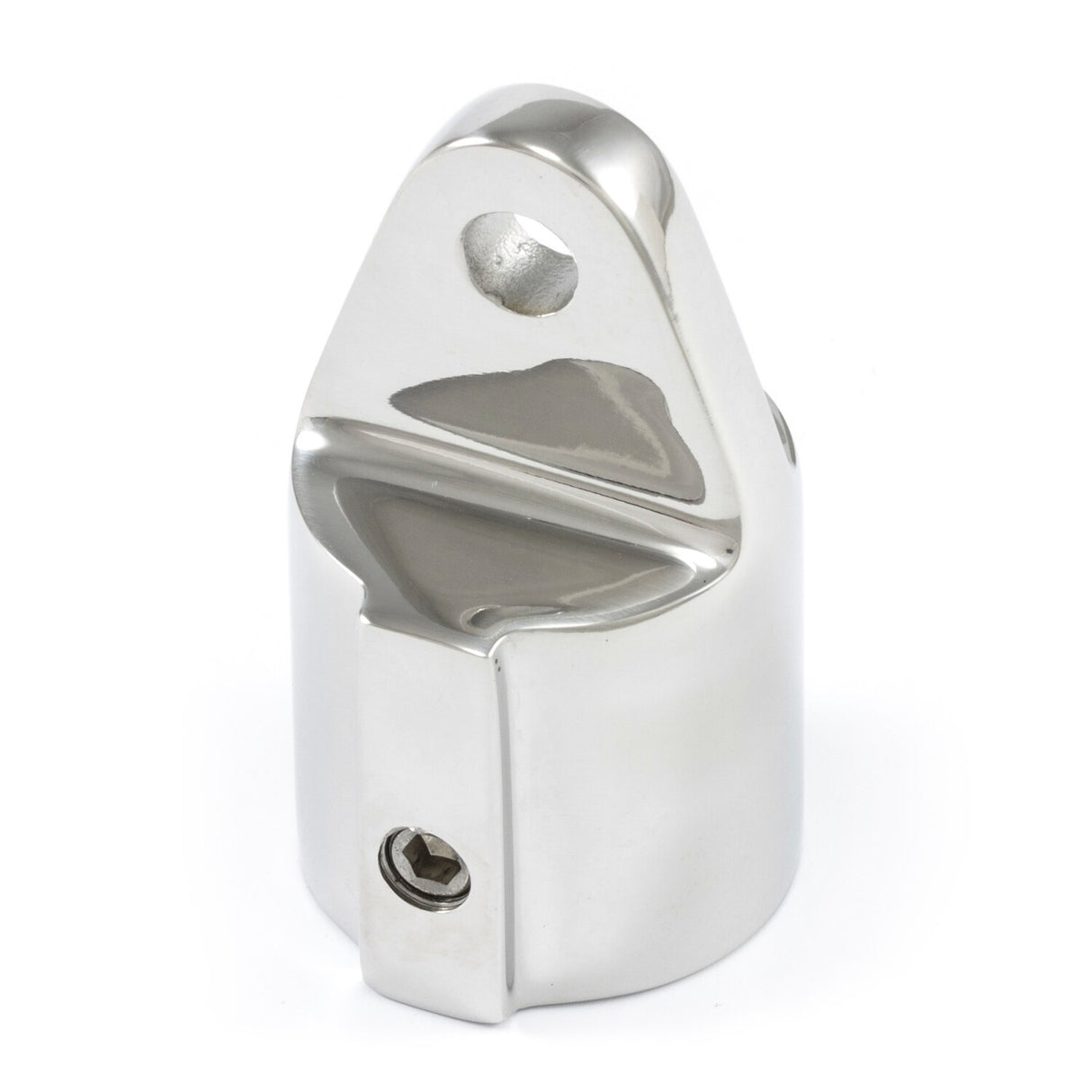 Humpback Eye End for 7/8" OD Tubing with Set Screw Stainless Steel 316 #324 Boat Top Fitting Humpback Eye End for 7/8" OD Tubing with Set Screw Stainless Steel 316 #324 Boat Top Fitting