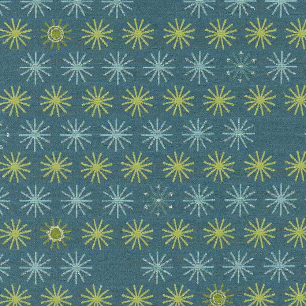 Sample of Sunbrella by Mayer Spokes Grotto 435-004 Vollis Simpson Collection Upholstery Fabric Sample of Sunbrella by Mayer Spokes Grotto 435-004 Vollis Simpson Collection Upholstery Fabric