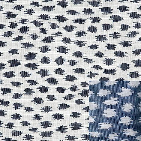 Sunbrella Agra Indigo 145147-0000 Fusion Collection - Reversible Upholstery Fabric (Dark Side)