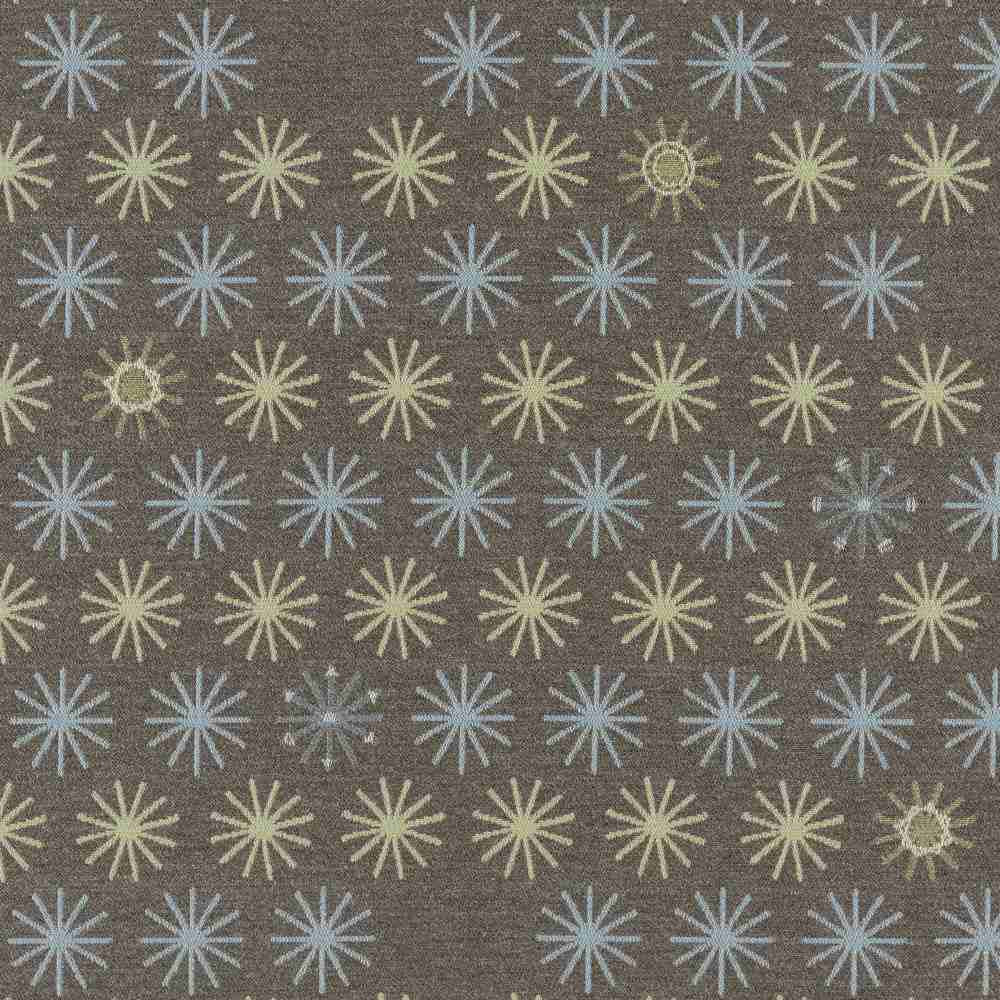 Sample of Sunbrella by Mayer Spokes Mist 435-000 Vollis Simpson Collection Upholstery Fabric Sample of Sunbrella by Mayer Spokes Mist 435-000 Vollis Simpson Collection Upholstery Fabric