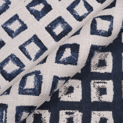Sunbrella Kindle Indigo 145666-0004 Fusion Collection - Reversible Upholstery Fabric (Light Side) Sunbrella Kindle Indigo 145666-0004 Fusion Collection - Reversible Upholstery Fabric (Light Side)