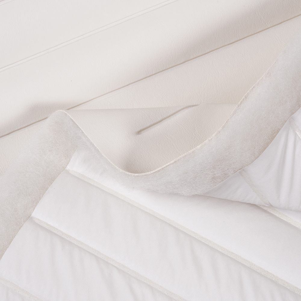 Nassimi Seaquest Chalk PSP-004ADF Roll-n-Pleat Marine Upholstery Fabric