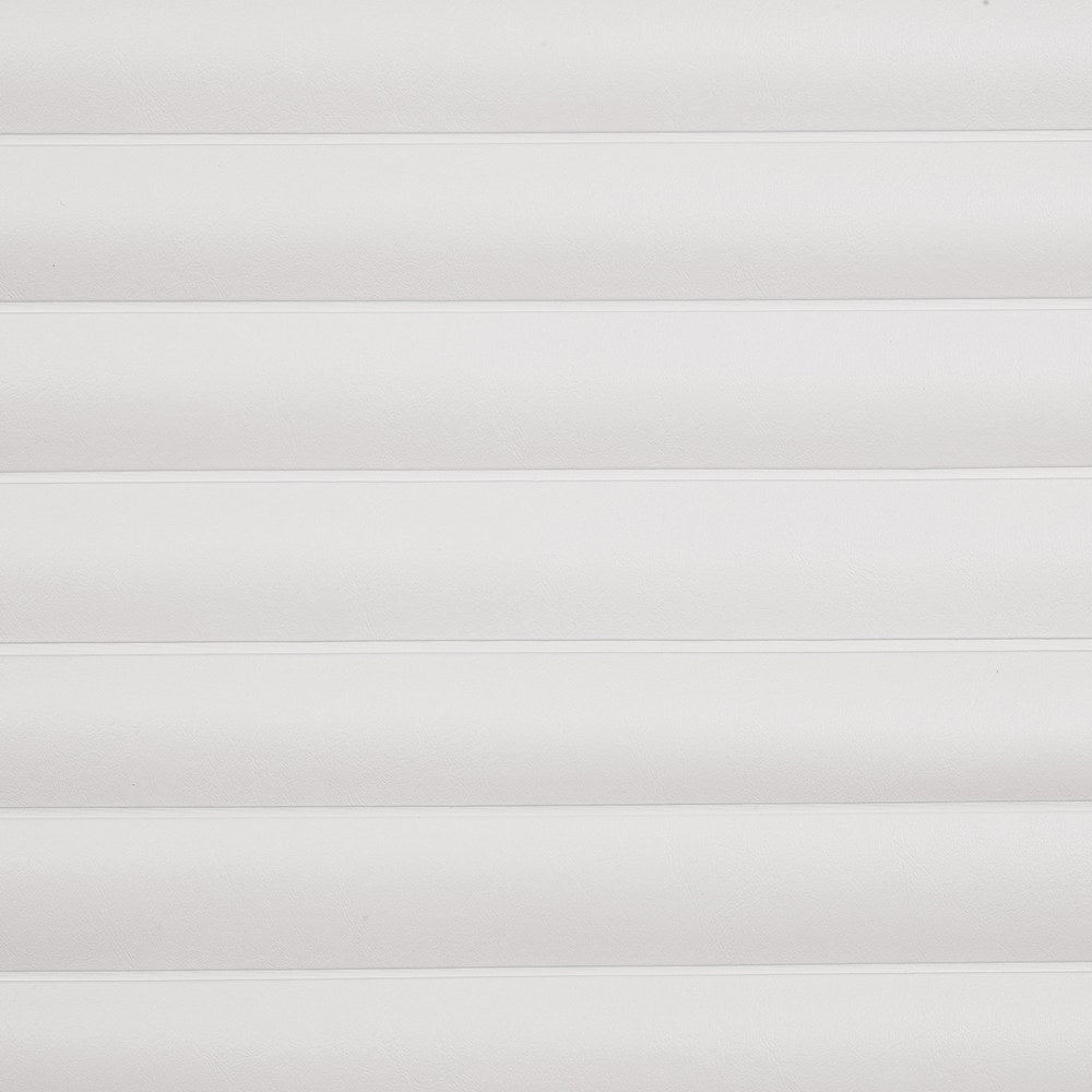 Sample of Nassimi Seaquest Too White PSP-029ADF Roll-n-Pleat Marine Upholstery Fabric Sample of Nassimi Seaquest Too White PSP-029ADF Roll-n-Pleat Marine Upholstery Fabric