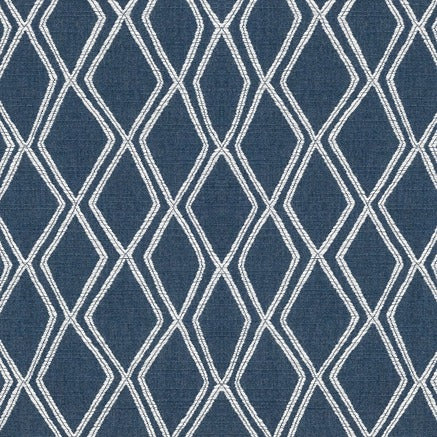 Sample of Sunbrella Voyage Indigo 146206-0001 Perspectives Collection Upholstery Fabric Sample of Sunbrella Voyage Indigo 146206-0001 Perspectives Collection Upholstery Fabric