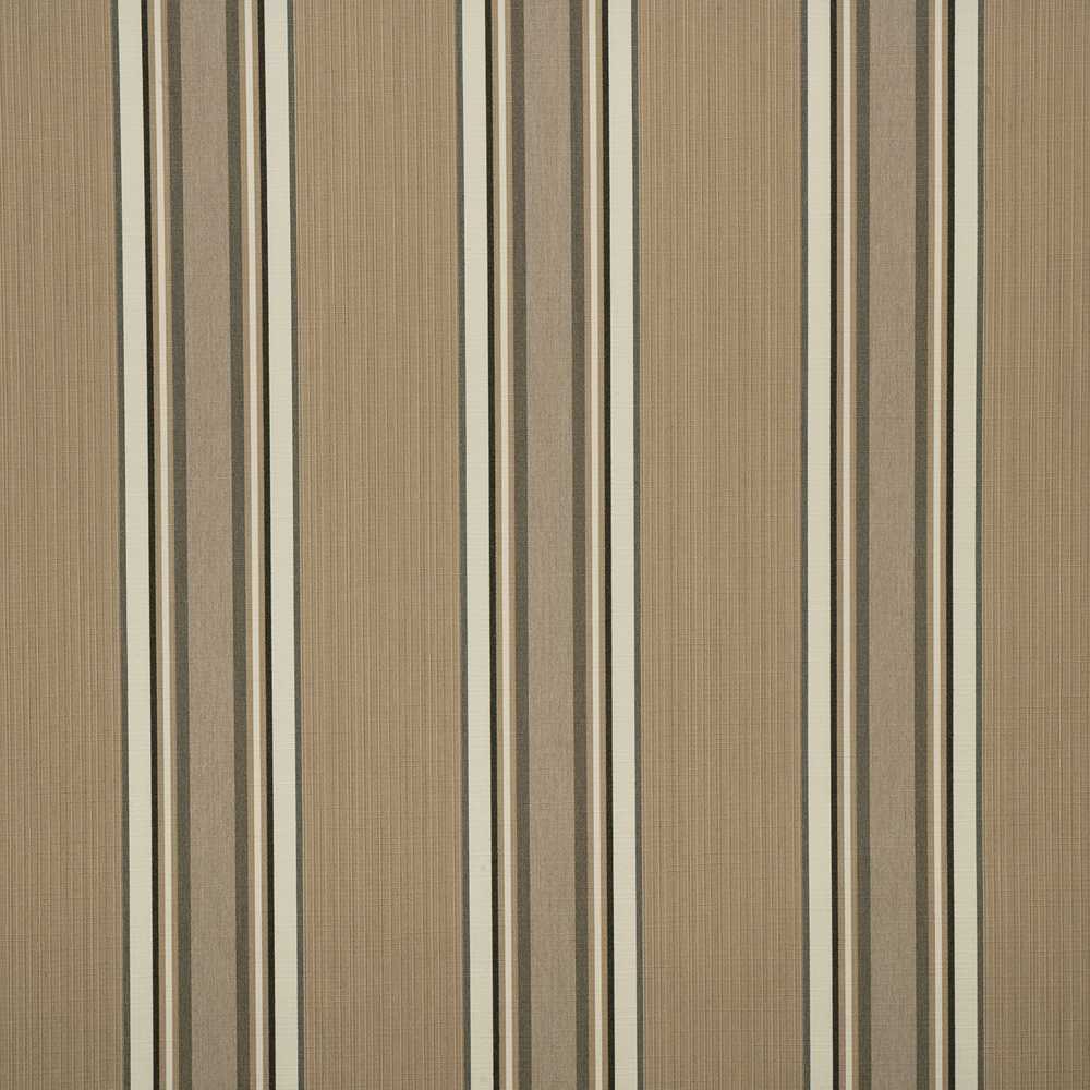 Sunbrella Emblem Beige 4837-0000 46-Inch Stripes Mayfield Collection Awning / Shade Fabric
