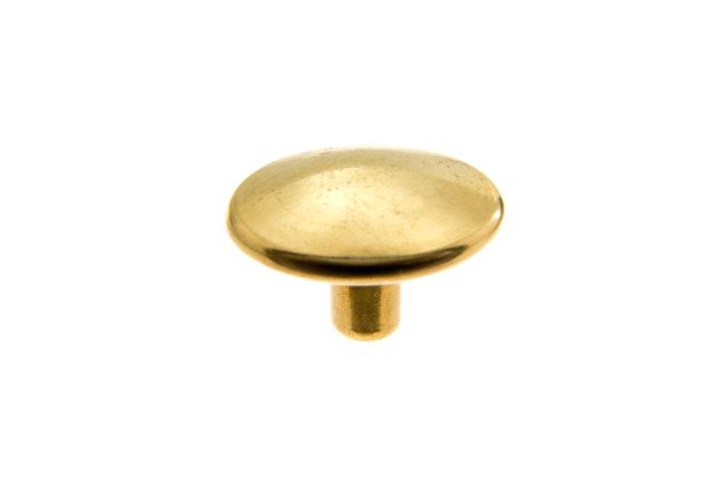 DOT Durable Cap 93-X2-10127--1E Bright Brass 1/4 inch 100 pack