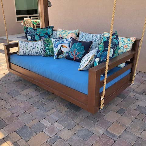 Sunbrella Canvas Sky Blue 5424-0000 Elements Collection Upholstery Fabric