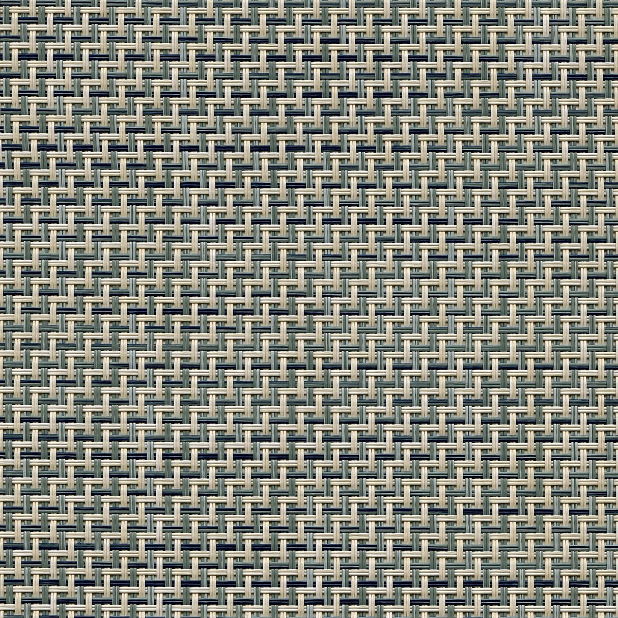 Sample of Phifertex Cane Wicker Kipton Dark Teal DES 25x25 54-inch Sling Fabric Sample of Phifertex Cane Wicker Kipton Dark Teal DES 25x25 54-inch Sling Fabric
