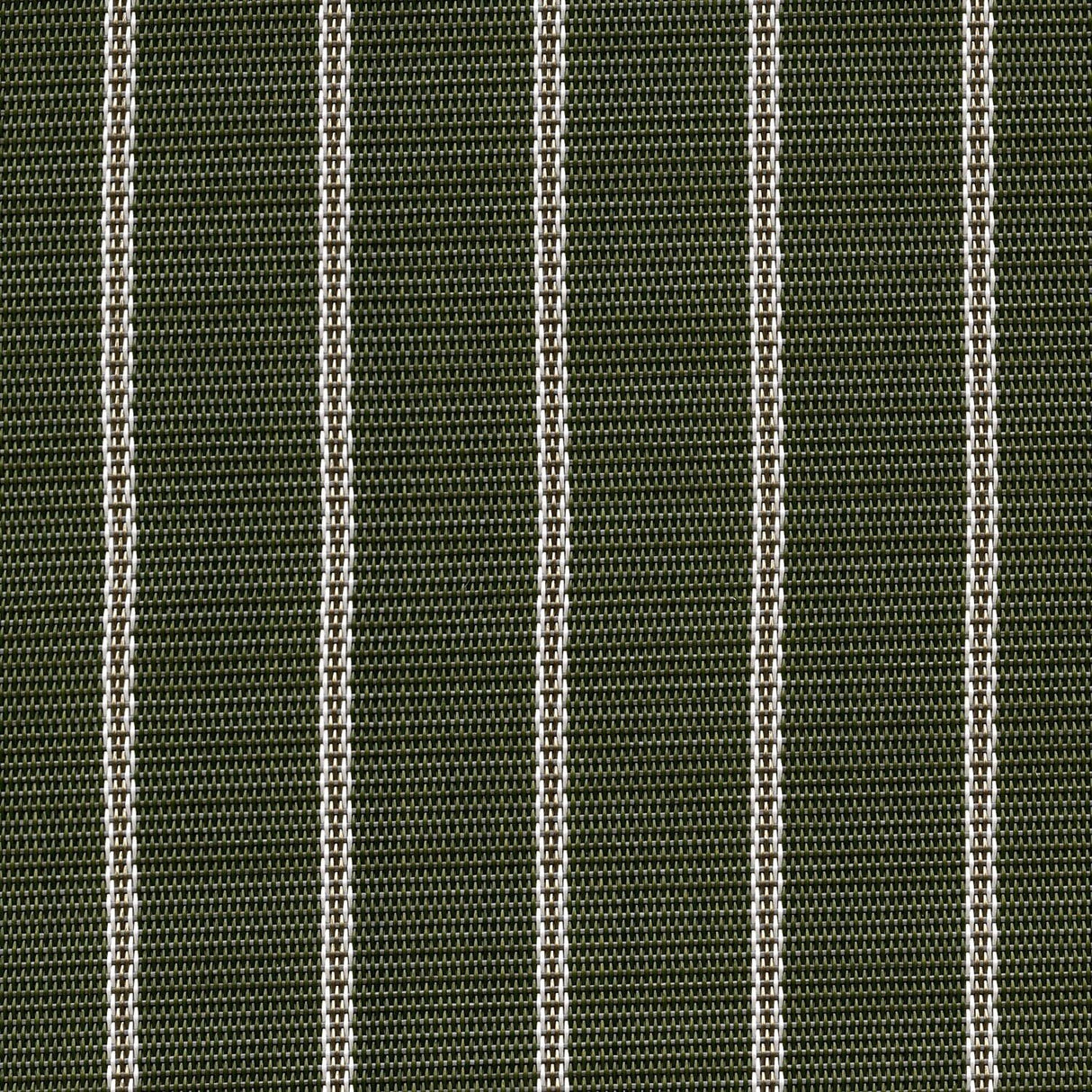 Sample of Phifertex Stripes Whisper Stripe Moss DEQ 42x14 54-inch Sling Fabric Sample of Phifertex Stripes Whisper Stripe Moss DEQ 42x14 54-inch Sling Fabric