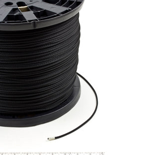 Neobraid Polyester Cord #4 - 1/2 inch x 3000 feet Black