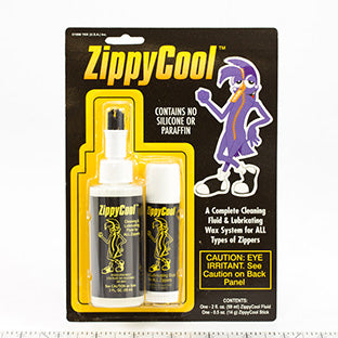 YKK Zippy Cool Zipper Cleaner/Lubricant Fluid and Stick