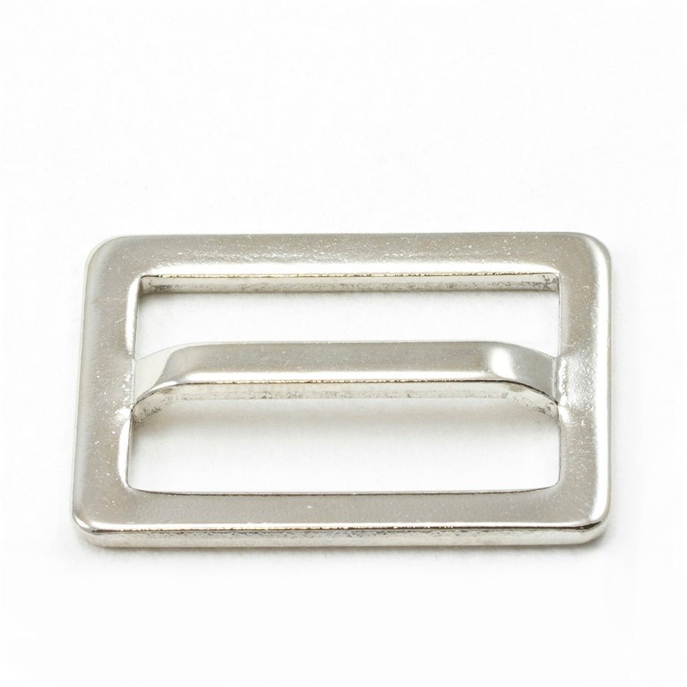 Adjuster Buckle 1 Inch Nickel-Plated Brass Single Bar #100 Adjuster Buckle 1 Inch Nickel-Plated Brass Single Bar #100