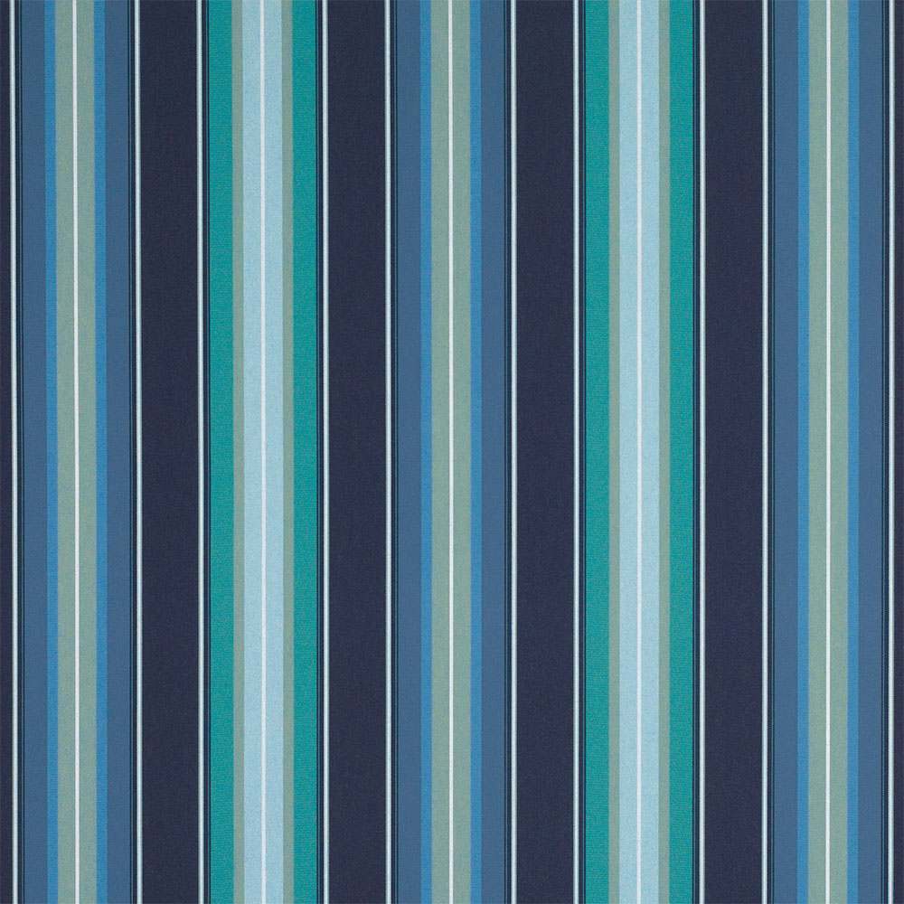 Sunbrella Saxon Cascade 4884-0000 46-Inch Stripes Awning / Shade Fabric