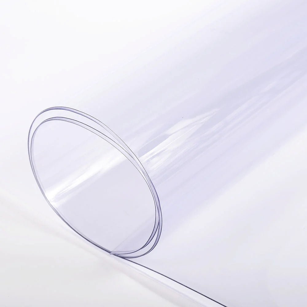 By the Yard - Okamoto Clear Plastic 20 Gauge x 54 inches w/paper Clear By the Yard - Okamoto Clear Plastic 20 Gauge x 54 inches w/paper Clear