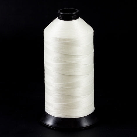 Coats Polymatic Bonded Monocord Dacron Thread Size FF White 16-oz