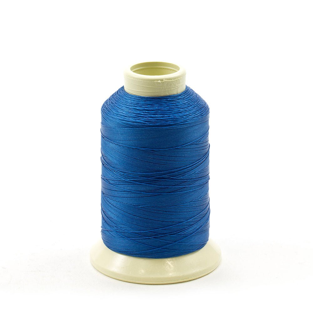 Coats Ultra Dee Polyester Thread Bonded Size DB92 #16 Blue 4-oz Coats Ultra Dee Polyester Thread Bonded Size DB92 #16 Blue 4-oz
