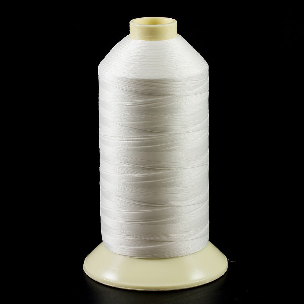 Coats Ultra Dee Polyester Thread Soft Non Bonded Gral Anti-Static Finish Size 69 (#24) White (1 Each is 16oz) Coats Ultra Dee Polyester Thread Soft Non Bonded Gral Anti-Static Finish Size 69 (#24) White (1 Each is 16oz)