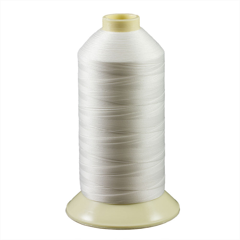 Coats Ultra Dee Polyester Thread Soft Non Bonded Gral Anti-Static Finish Size 69 (#24) White (1 Each is 16oz) Coats Ultra Dee Polyester Thread Soft Non Bonded Gral Anti-Static Finish Size 69 (#24) White (1 Each is 16oz)