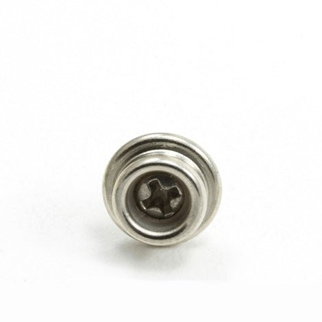 DOT Durable Screw Stud 93-X8-107044-1A Nickel-Plated Brass / Stainless Steel Screw 3/8 inch 100 pack DOT Durable Screw Stud 93-X8-107044-1A Nickel-Plated Brass / Stainless Steel Screw 3/8 inch 100 pack