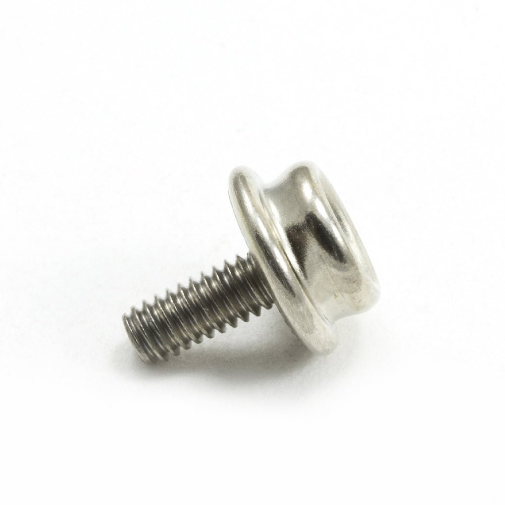 DOT Durable Screw Stud 93-X8-107044-1A Nickel-Plated Brass / Stainless Steel Screw 3/8 inch 100 pack DOT Durable Screw Stud 93-X8-107044-1A Nickel-Plated Brass / Stainless Steel Screw 3/8 inch 100 pack