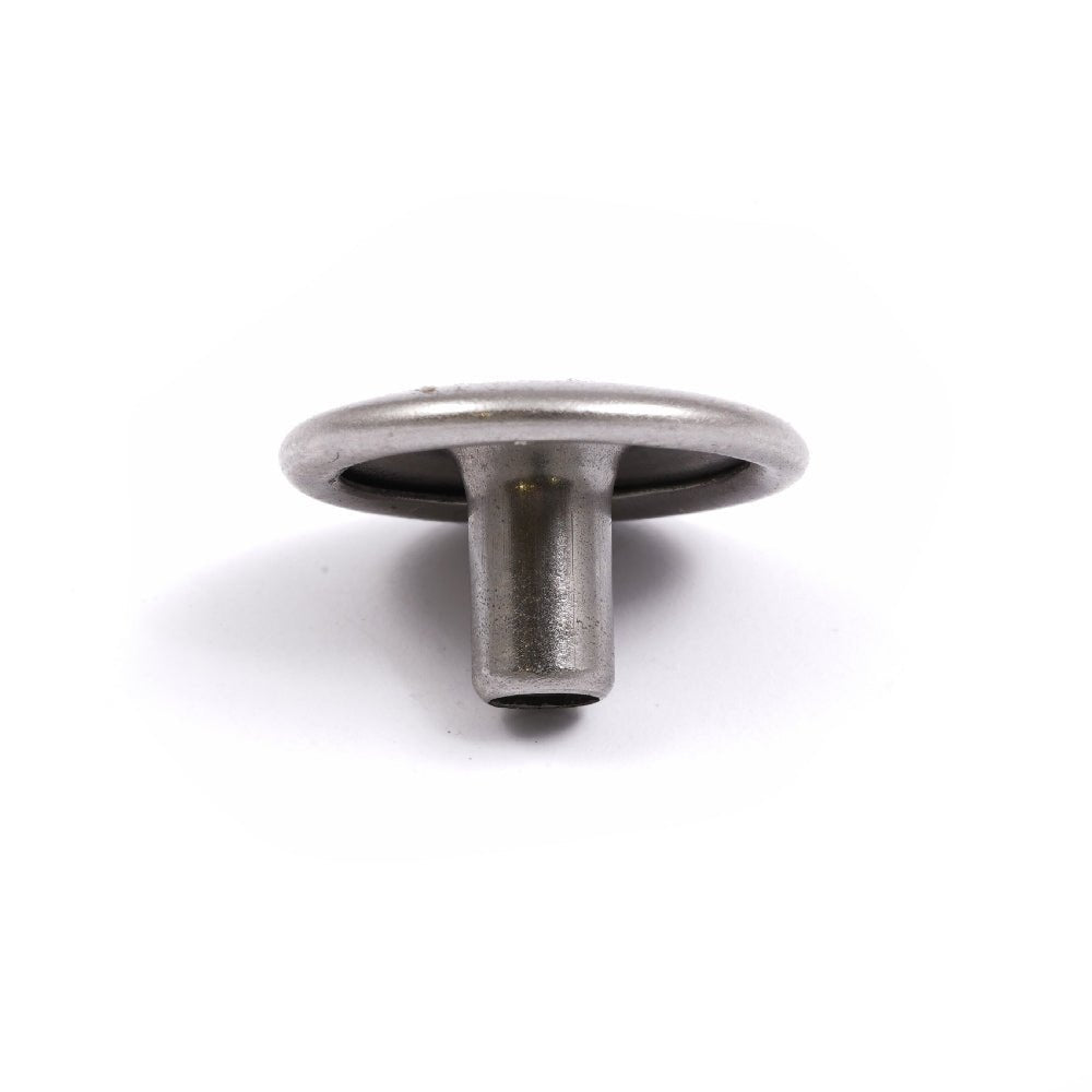 DOT Durable Snap Cap / Open Top Button 93-XN-10135-1U Stainless Steel 100 pack DOT Durable Snap Cap / Open Top Button 93-XN-10135-1U Stainless Steel 100 pack