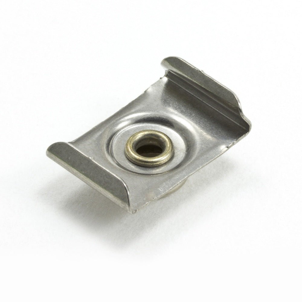 DOT Durable Windshield Clip 93-XX-10388-1A Nickel-Plated Brass Stud / Stainless Steel Clip 3/4 inch 100 pack DOT Durable Windshield Clip 93-XX-10388-1A Nickel-Plated Brass Stud / Stainless Steel Clip 3/4 inch 100 pack