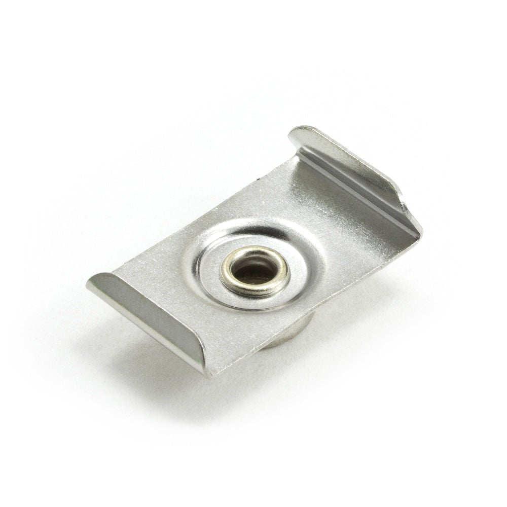 DOT Durable Windshield Clip 93-XX-10391-1A Nickel-Plated Brass Stud / Stainless Steel Clip 7/8 inch 100 pack DOT Durable Windshield Clip 93-XX-10391-1A Nickel-Plated Brass Stud / Stainless Steel Clip 7/8 inch 100 pack