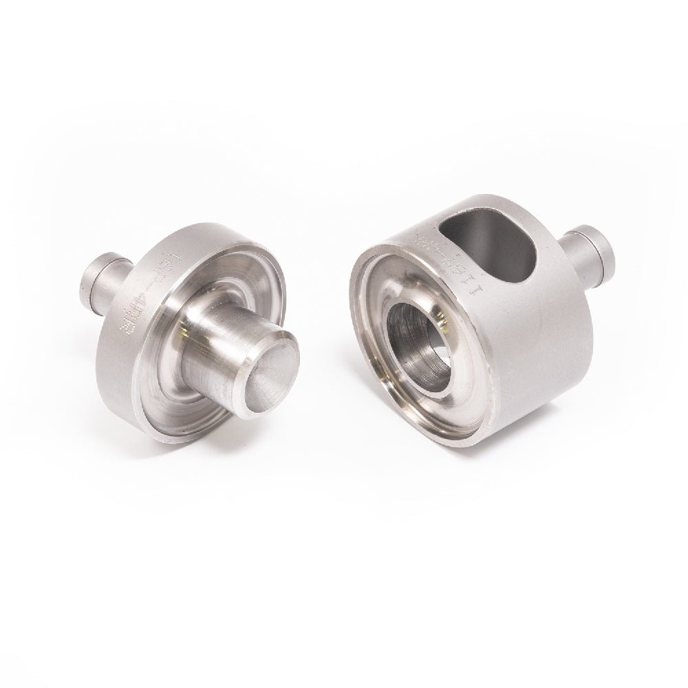 DOT Setting Die Set #22-RBS-4RR for #4 Rolled Rim and Spur Grommets DOT Setting Die Set #22-RBS-4RR for #4 Rolled Rim and Spur Grommets