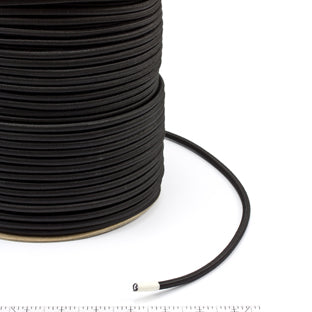 Polypropylene Covered Elastic Cord #M-4 1/4 inches x 500 feet Black Polypropylene Covered Elastic Cord #M-4 1/4 inches x 500 feet Black