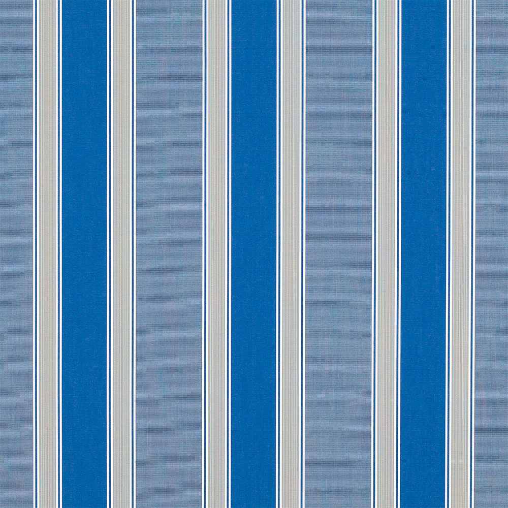 Sample of Sunbrella Baycrest Pacific 4993-0000 46-Inch Stripes Awning / Shade Fabric