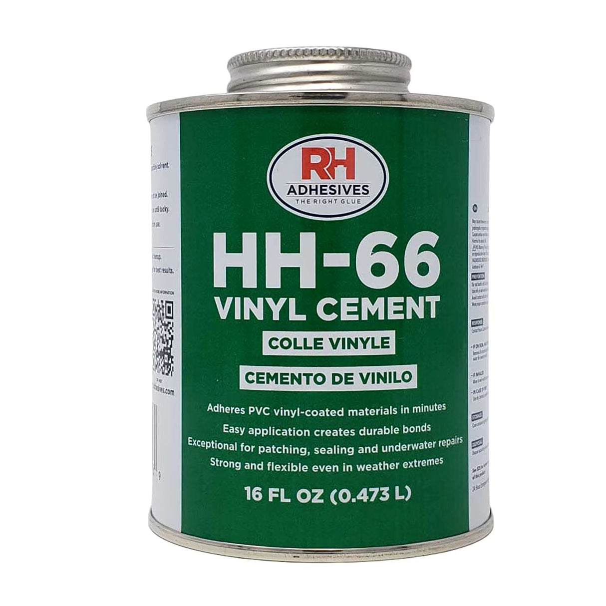 HH-66 Vinyl Cement 1 Pint Brushtop Can HH-66 Vinyl Cement 1 Pint Brushtop Can