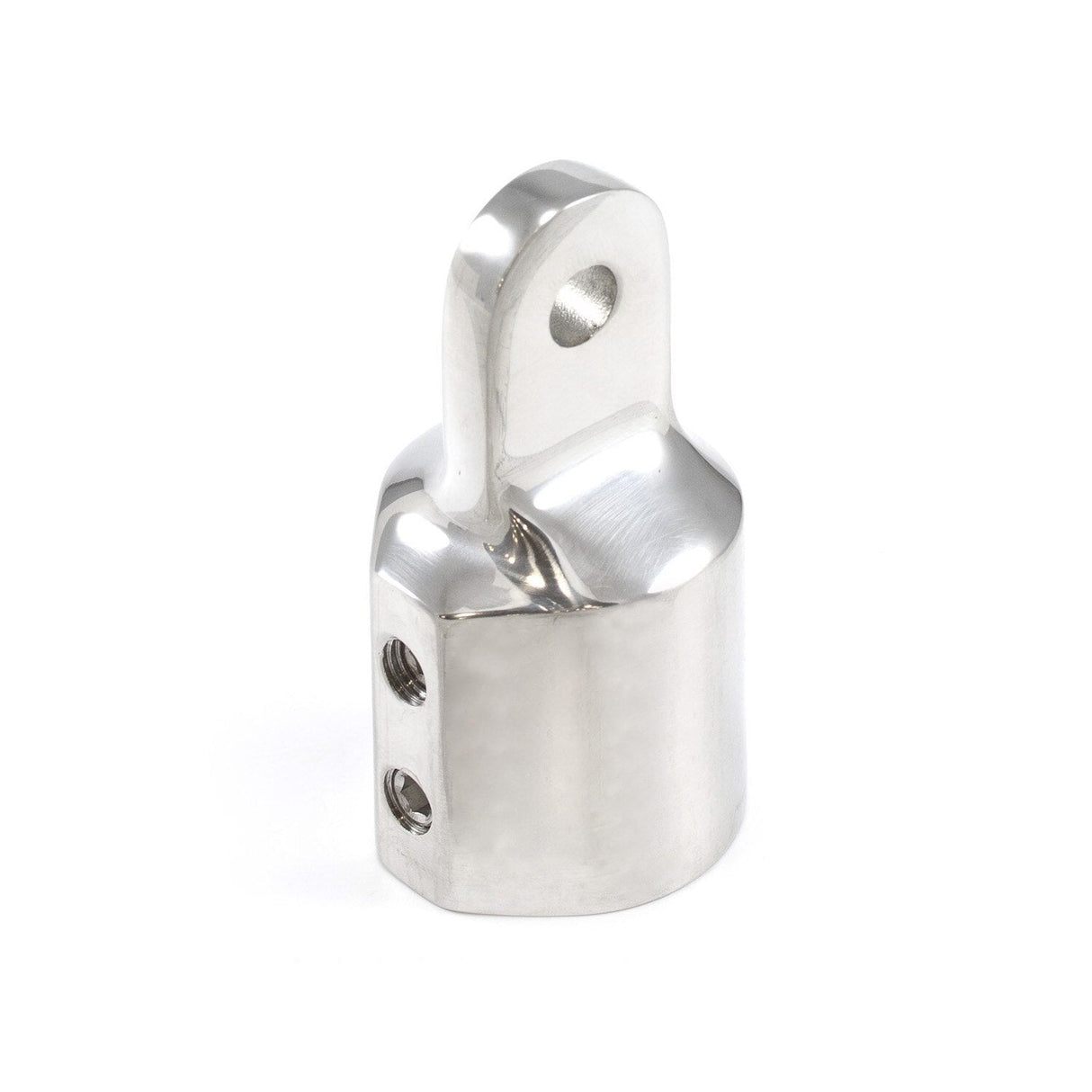 Humpback Eye End for 7/8 Inch OD Tubing with Set Screws Stainless Steel 316 #88396 Boat Top Fitting Humpback Eye End for 7/8 Inch OD Tubing with Set Screws Stainless Steel 316 #88396 Boat Top Fitting