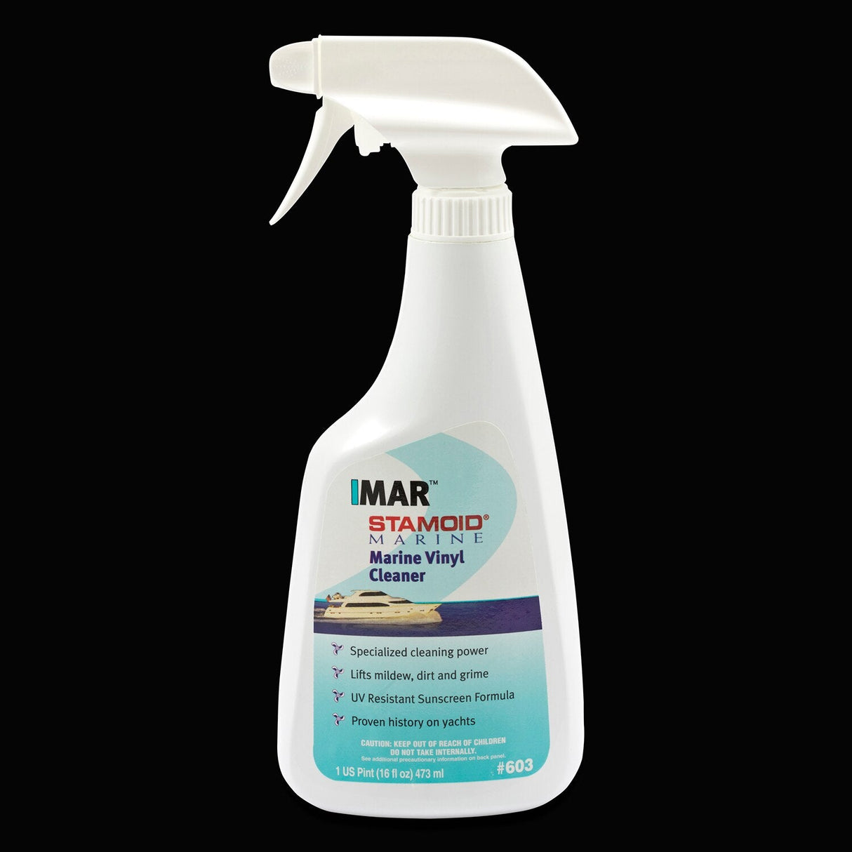 IMAR Stamoid Marine Vinyl Cleaner #603 16-oz Bottle IMAR Stamoid Marine Vinyl Cleaner #603 16-oz Bottle