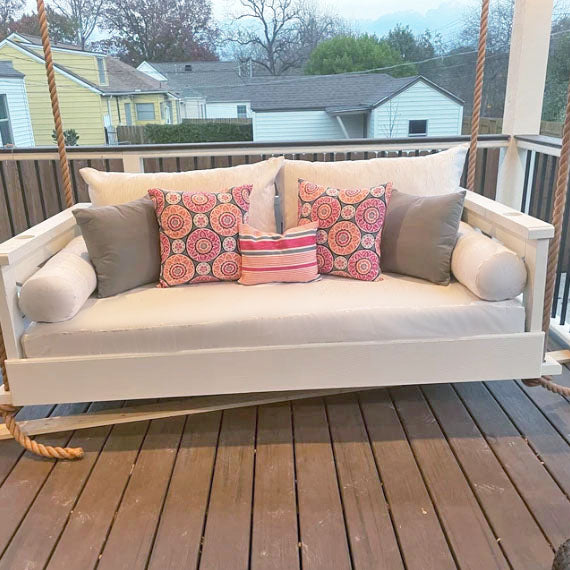 Sunbrella Frequency Parchment 56093-0000 Elements Collection Upholstery Fabric