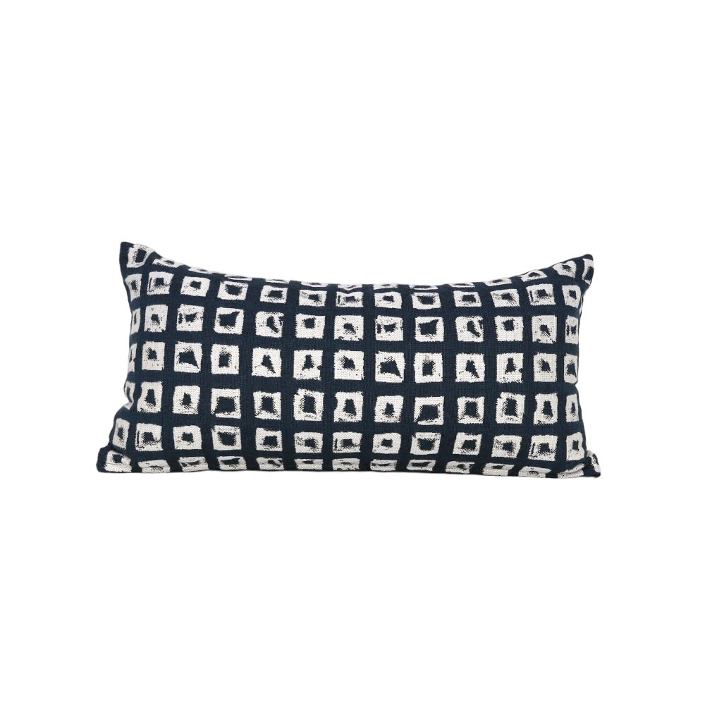 Sunbrella Kindle Indigo 145666-0004 Fusion Collection - Reversible Upholstery Fabric (Dark Side)