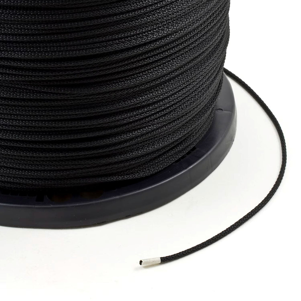 Neobraid Polyester Cord #4-1/2 - 9/64 inch x 3000 feet Black Neobraid Polyester Cord #4-1/2 - 9/64 inch x 3000 feet Black