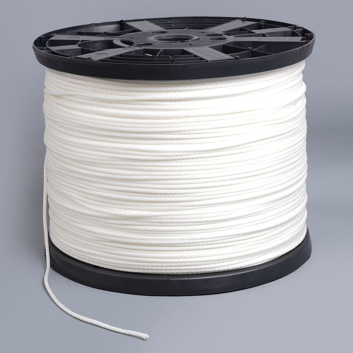 Neobraid Polyester Cord #4-1/2 - 9/64 inch x 3000 feet White Neobraid Polyester Cord #4-1/2 - 9/64 inch x 3000 feet White
