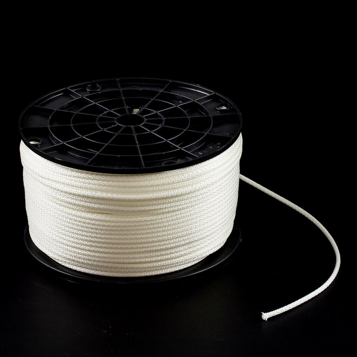 Neobraid Polyester Cord #4 - 1/8 inch x 500 feet White Neobraid Polyester Cord #4 - 1/8 inch x 500 feet White