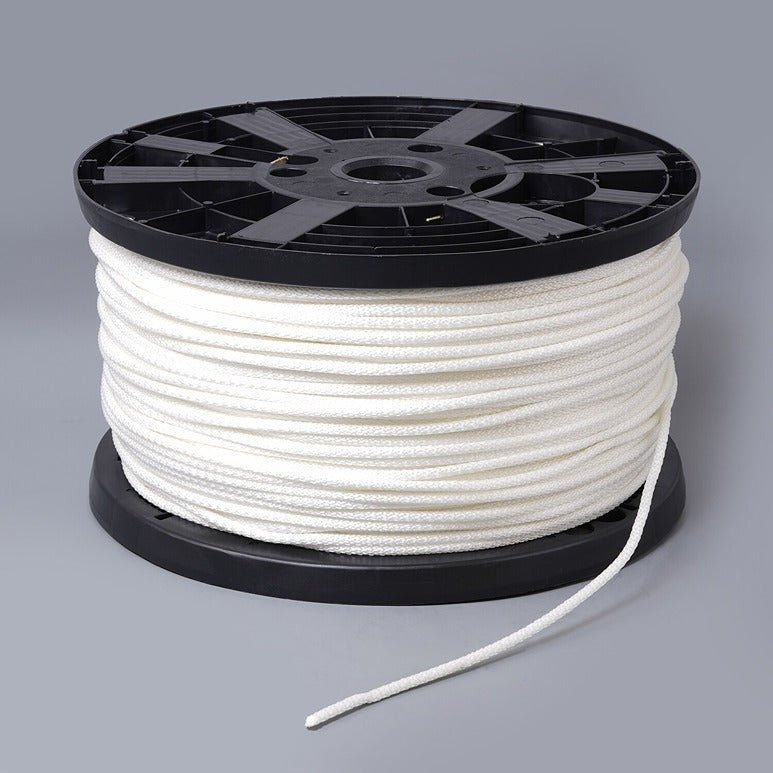 Neobraid Polyester Cord #6 - 3/16 inch x 1000 feet White Neobraid Polyester Cord #6 - 3/16 inch x 1000 feet White