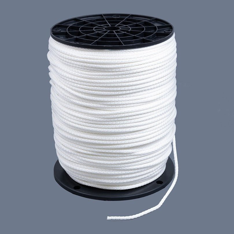 Neoline Polyester Cord #4-1/2 - 9/64 inch x 1000 feet White Neoline Polyester Cord #4-1/2 - 9/64 inch x 1000 feet White