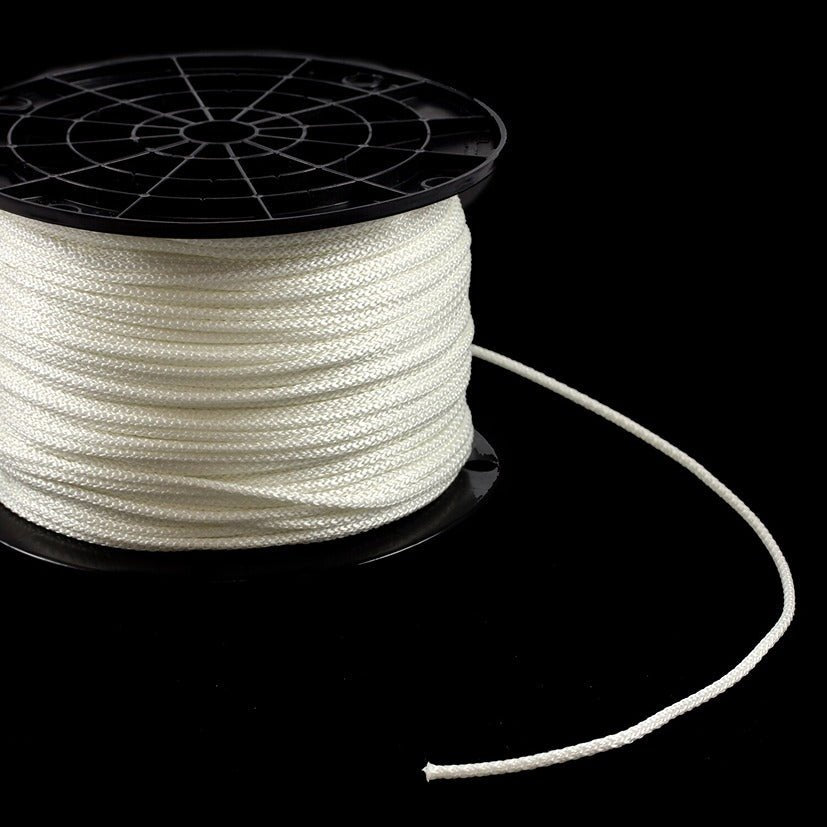 Neoline Polyester Cord #4 - 1/8 inch x 500 feet White Neoline Polyester Cord #4 - 1/8 inch x 500 feet White
