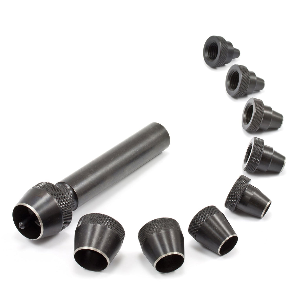 Osborne Self-Centering Punch Set with 9 Hole Cutting Dies #K156 Osborne Self-Centering Punch Set with 9 Hole Cutting Dies #K156