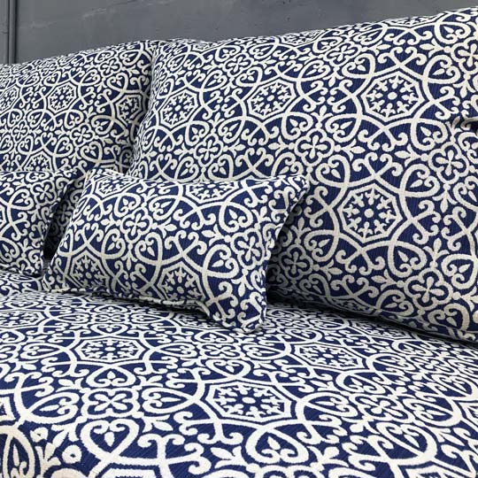 Outdura Avalon Sapphire 2481 Modern Textures Collection Upholstery Fabric Outdura Avalon Sapphire 2481 Modern Textures Collection Upholstery Fabric