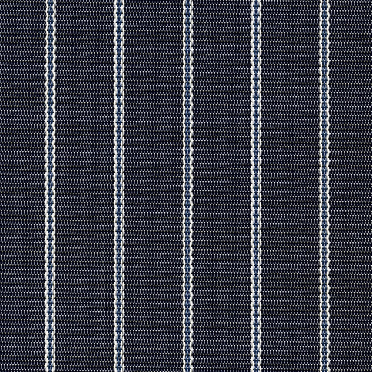 Phifertex Stripes Whisper Stripe Navy LPU 42x14 54 - inch Sling Upholstery Fabric - Outdoor Textiles